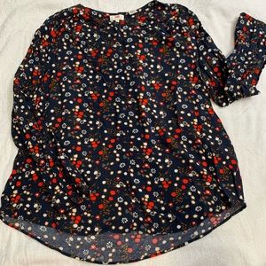 Long sleep button up